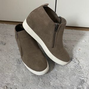 Mocha Wedge Sneaker